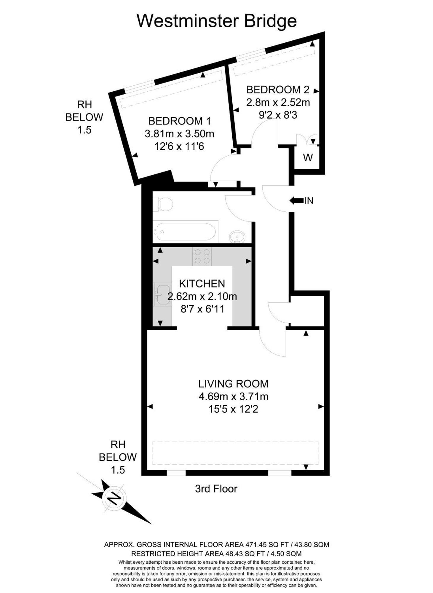 Modern 2 Bed Flat Near London Eye, Waterloo Lejlighed Eksteriør billede